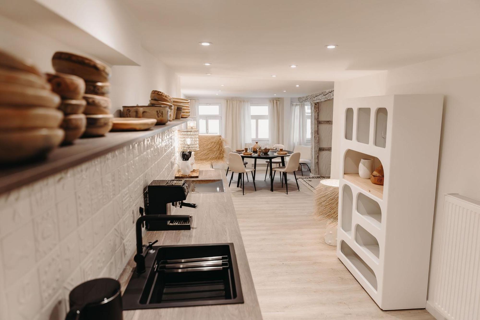Individuelle Und Zentrale Boho Appartments In Coburg Luaran gambar
