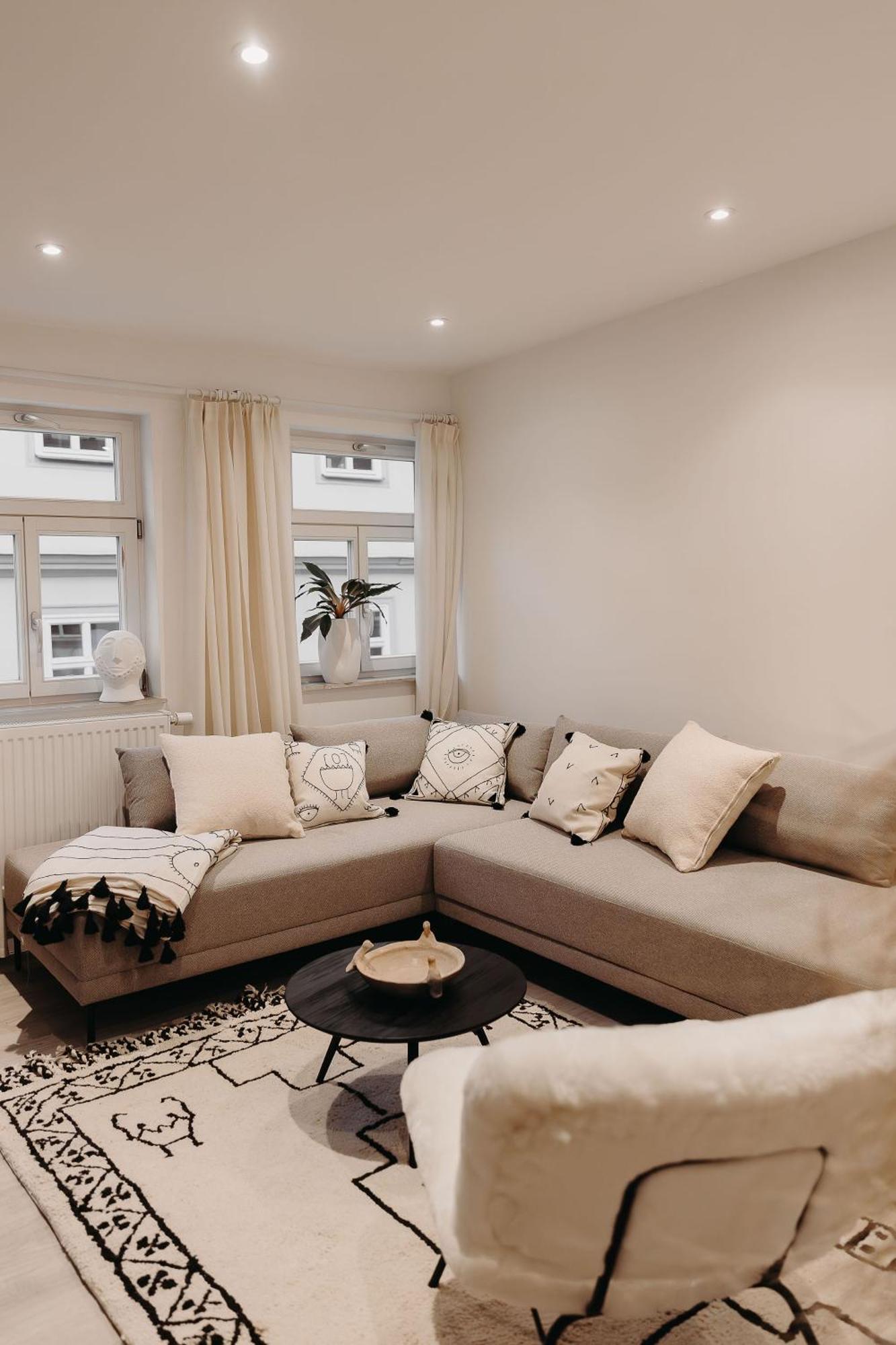 Individuelle Und Zentrale Boho Appartments In Coburg Luaran gambar